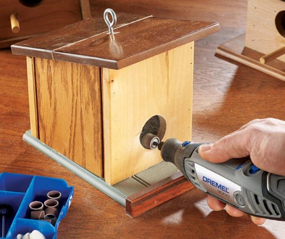 Levigatura Legno del mini trapano dremel: ...