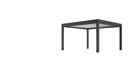 Pergola bioclimatica Med Twist configurazioni ...
