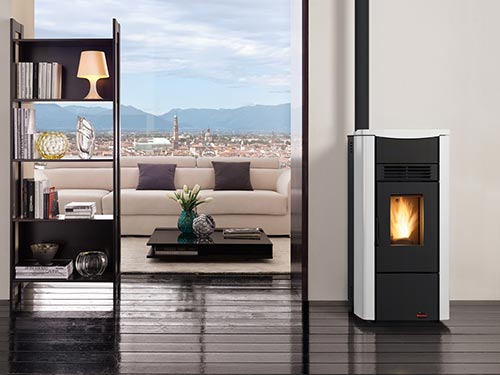 stufe a pellet ventilata Giusy funzionamento ...