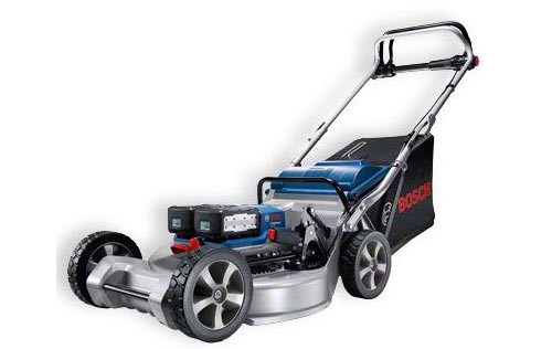 funzionamento del tagliaerba a batteria Bosch ...