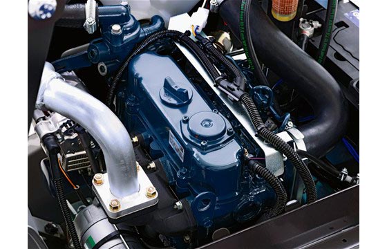 motore diesel Kubota del tagliaerba quattroruote ...