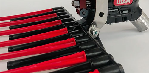 Abbacchiatore MG Turbo Evo aggancio pinza tecnico ...
