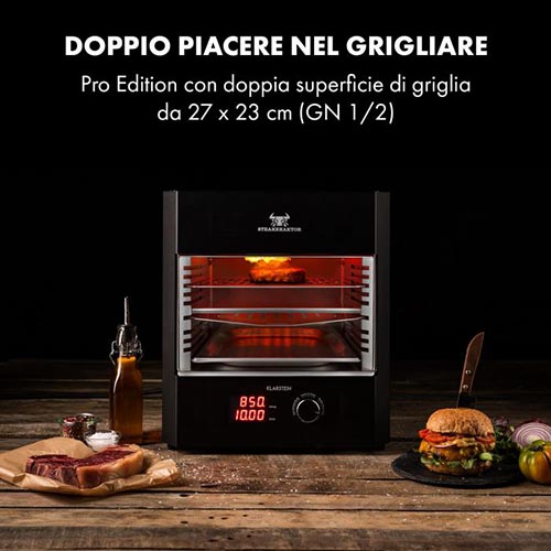 Barbecue Elettrico Steakreaktor funzionamento ...