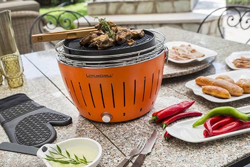 Barbecue Xl Arancione con Batterie funzionamento ...