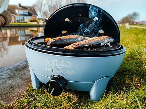 Barbecue a Gas Cadac Citi Chef 40 funzionamento cottura ...