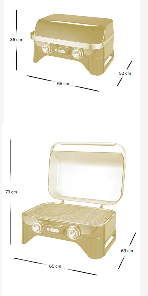 Barbecue a Gas Campingaz Attitude dimensioni ...