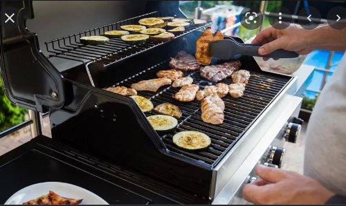 Barbecue a Gas con Sistema Australiano cottura cibi ...