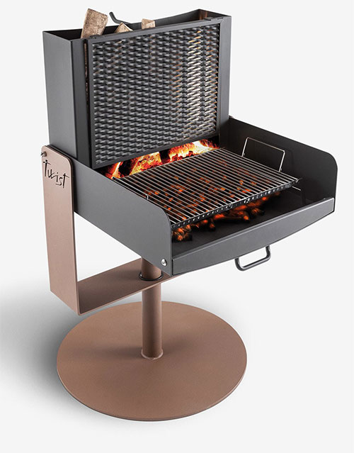Barbecue in Metallo Twist dimensioni tecniche