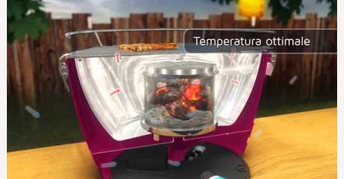 Barbecue portatile Lotus Grill temperatura ...
