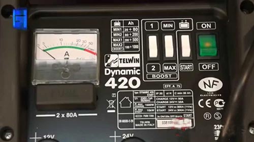 Caricabatterie Dynamic 520 Start quadrante ...