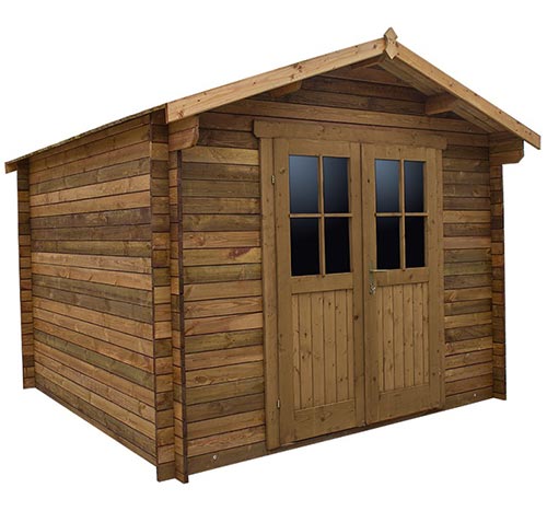 Casetta Legno Chalet struttura tecnica ...