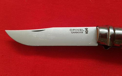 Coltelli Opinel N°02 Carbonio lama taglio ...