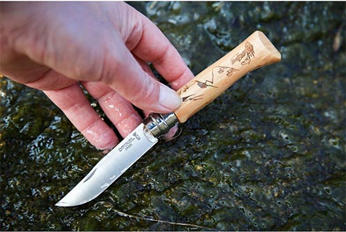 Coltelli per Funghi OPINEL N.8 FAGGIO TREKKING funzionamento ...