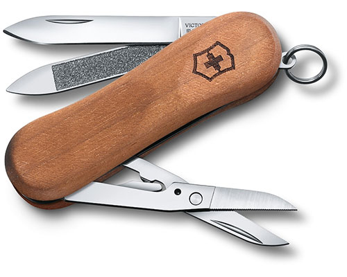 Coltellino Victorinox piccolo EvoWood 81 funzionamento ...