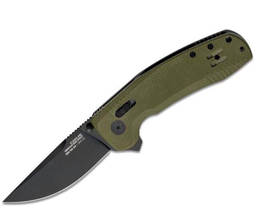 Coltello Chiudibile SOG SOG-TAC XR OD Green apertura ...