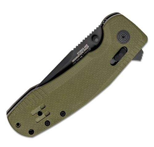 Coltello Chiudibile SOG SOG-TAC XR OD Green chiusura totale ...
