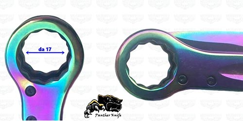 Coltello Multipurpose Wrench Rainbow misure interno ...