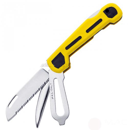 Coltello Nautica MAC Skipper apertura coltello ...