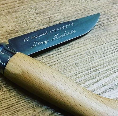 Coltello Opinel gigante N 13 personalizzazioni ...