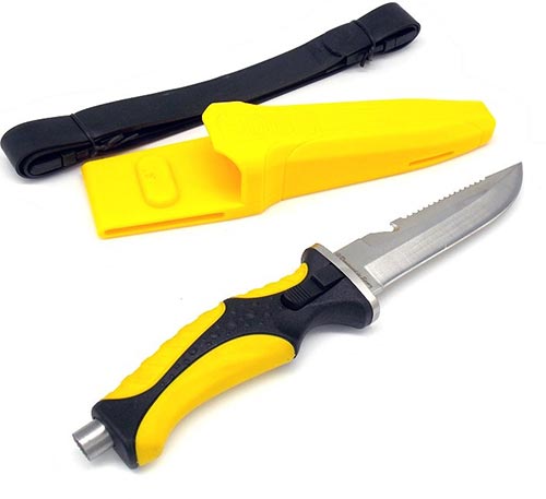 Coltello SUB 12 Giallo funzionamento ...