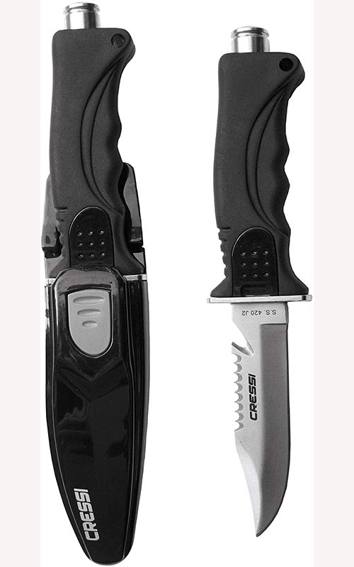 Coltello Subacqueo Skorpion lunghezza totale ...