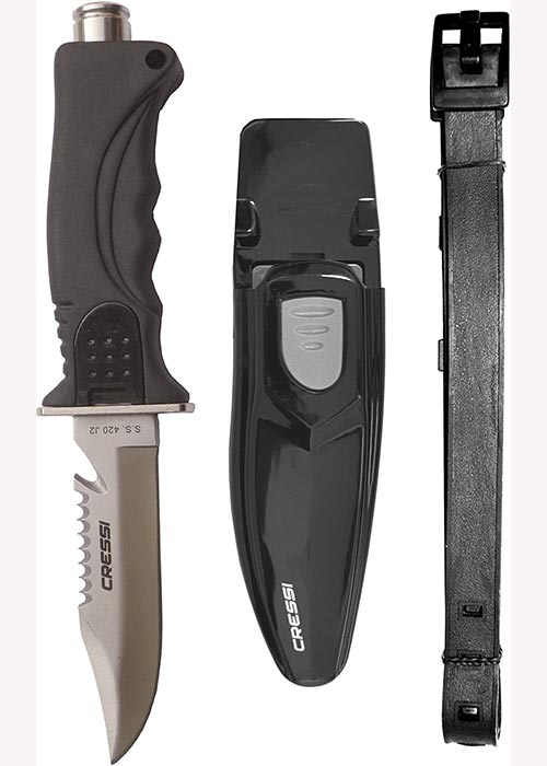 Coltello Subacqueo Skorpion fascia allaccio ...