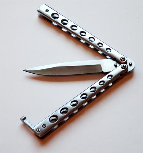 Coltello a farfalla funzionamento apertura ...