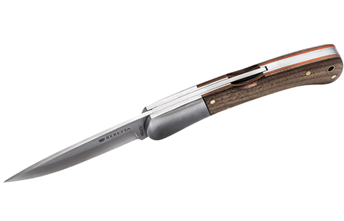 Coltello a lama pieghevole lungo Steenbok apertura totale ...
