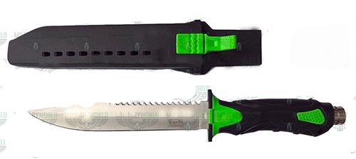 Coltello da Sub Cougar Black Green caratteristiche ...