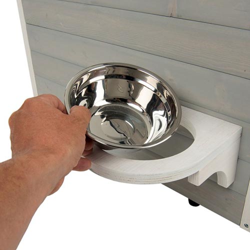 Cuccia per cani Modern Living Amsterdam dettagli ciotola ...