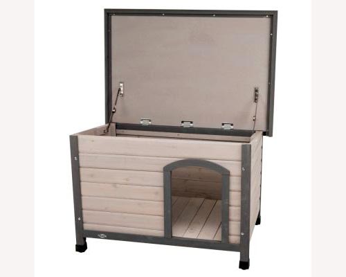 Cuccia per cani Trixie Natura Classic con tetto piatto apertura tetto ...