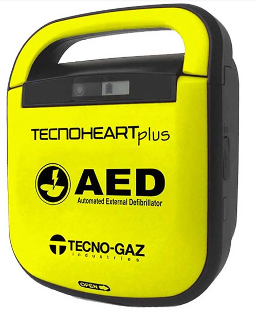 defibrillatore TecnoHeart Plus funzionamento ...