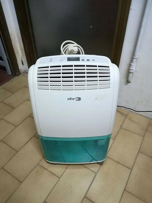 Deumidificatore Zibro funzionamento in casa...