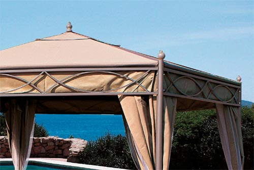 Gazebo Kwana caratteristiche tetto copertura ...