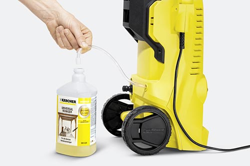 Idropulitrice Karcher K 2 FULL CONTROL collegamento detersivo ...