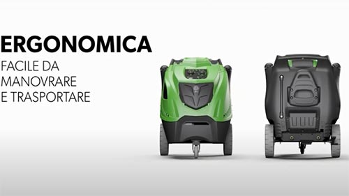 Idropulitrici PW-E100 trasporto ...