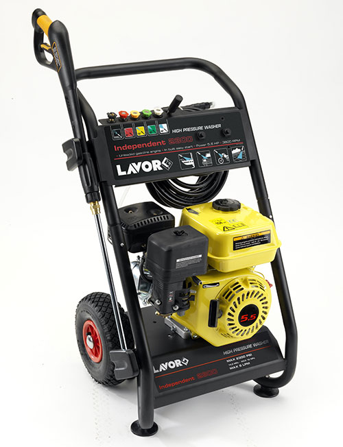Idropulitrici con motore a scoppio INDEPENDENT 2300 struttura lavaggio ...