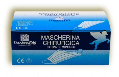 Mascherina Chirurgica EN14683 Gammadis scatola utilizzo ...