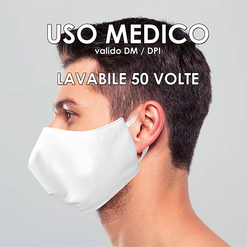 Mascherina DISPOSITIVO MEDICO lavaggio ...