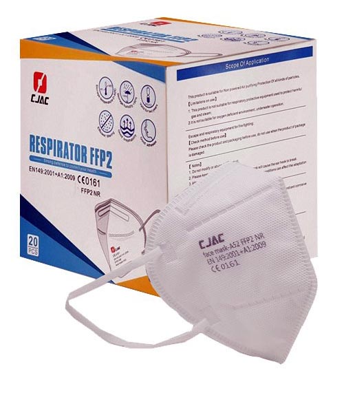 Mascherina FFP2 senza valvola CERTIFICATA CE 0161 caretteristiche ...