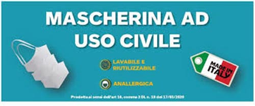 Mascherina FFP3 TRICOLORE ITALIA marchio fabbrica ...