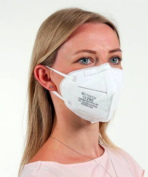 Mascherina FFP3 senza valvola certificata CE caratteristiche utilizzo viso ...
