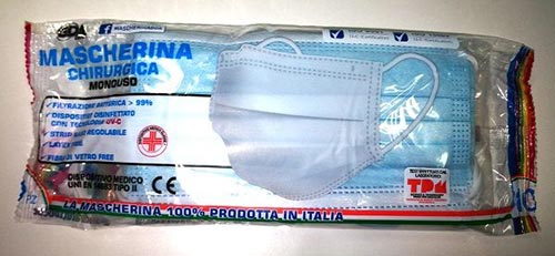 Mascherina chirurgica Monouso funzionamento ...
