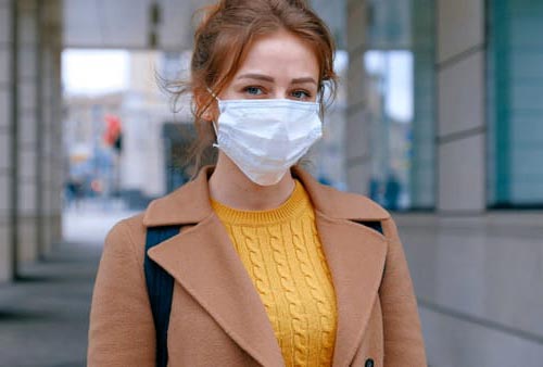 Mascherina di protezione contro la pandemia da Coronavirus funzionamento ...
