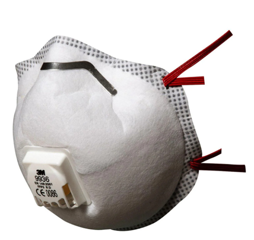 Mascherine riutilizzabile 3M FFP3 9936 struttura tessuto caratteristiche ...