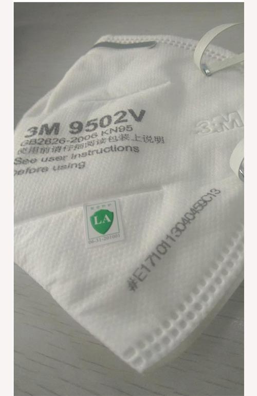 Mascherine 3M con Valvola Respirazione Filtro 9502v dettagli tecnici ...
