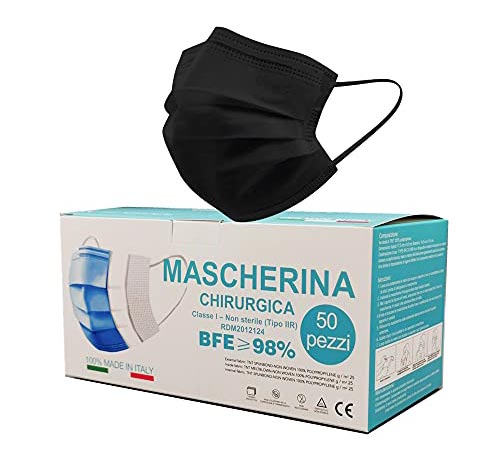 Mascherine Chirurgiche Nere caratteristiche ...