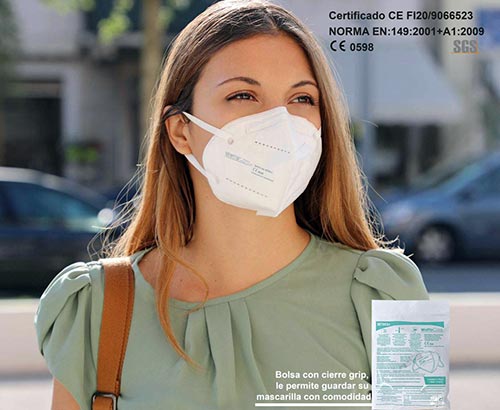 Mascherine FFP2 KN95 certificazione CE ...