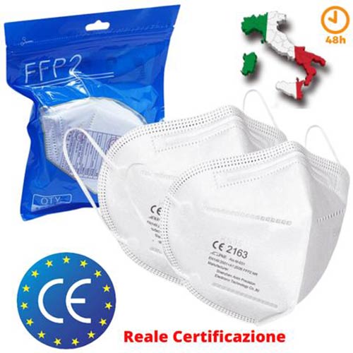 Mascherine Protettive Ffp2 Certificate Ce En149 + A1:2009 caratteristiche ...