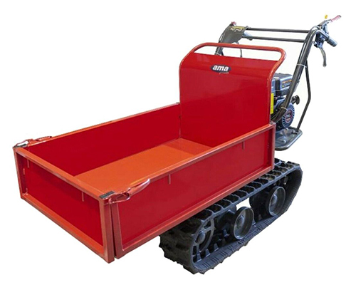 Motocarriola AMA TAG 300T cingolata 300 kg utilizzo operatore ...